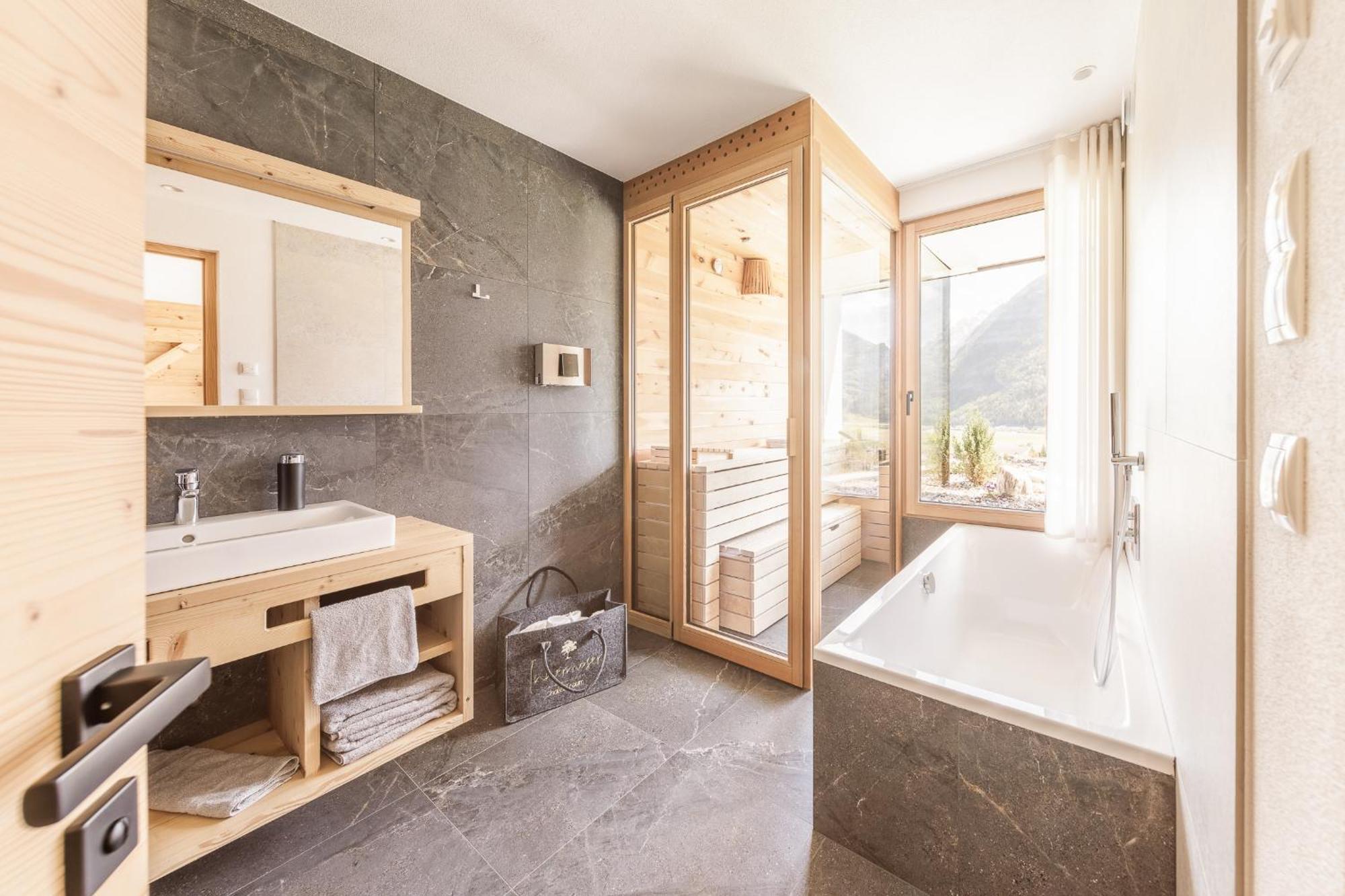 Innermoser Bauernhof - Chalets Molini di Tures Eksteriør bilde