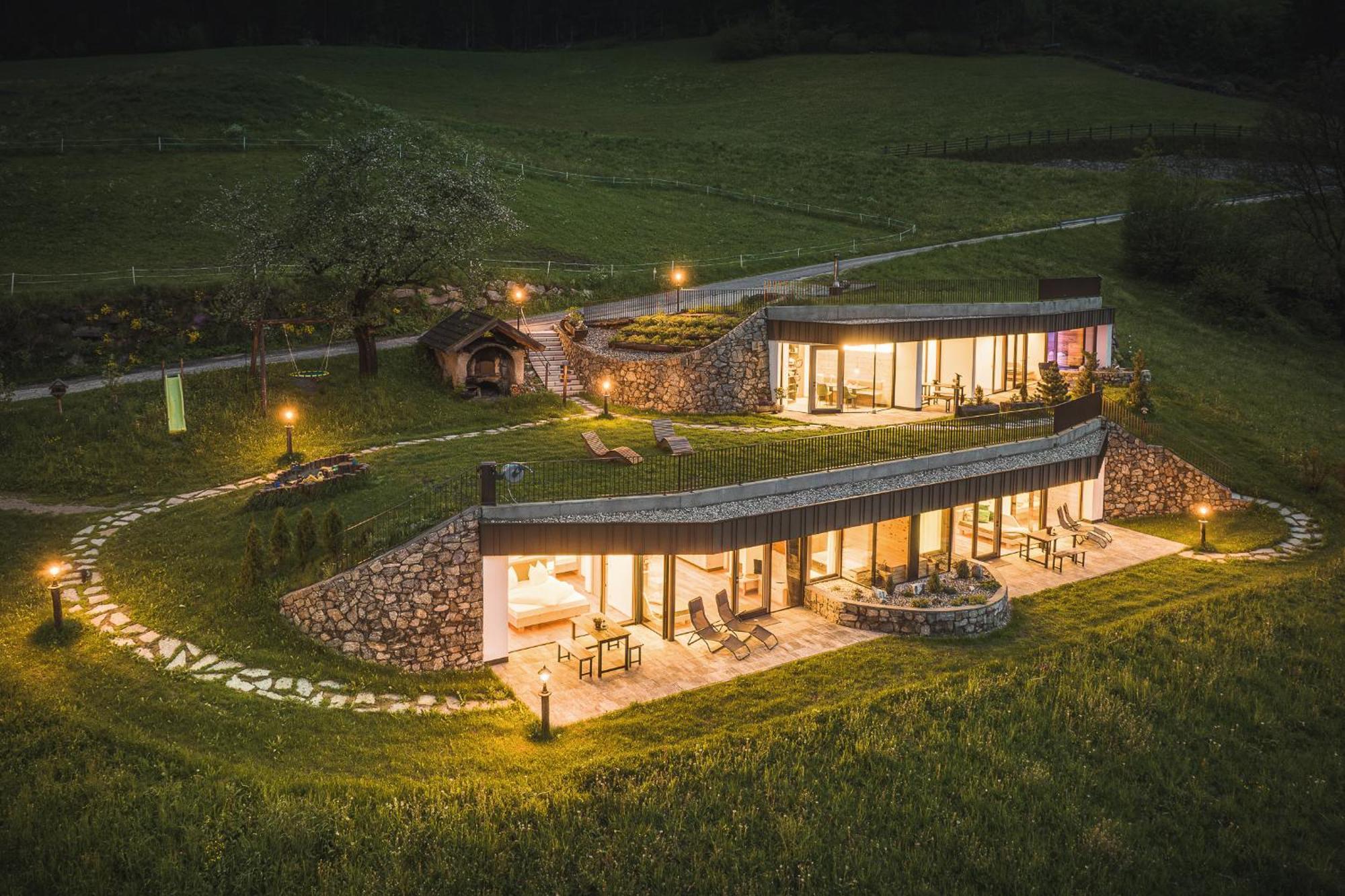 Innermoser Bauernhof - Chalets Molini di Tures Eksteriør bilde