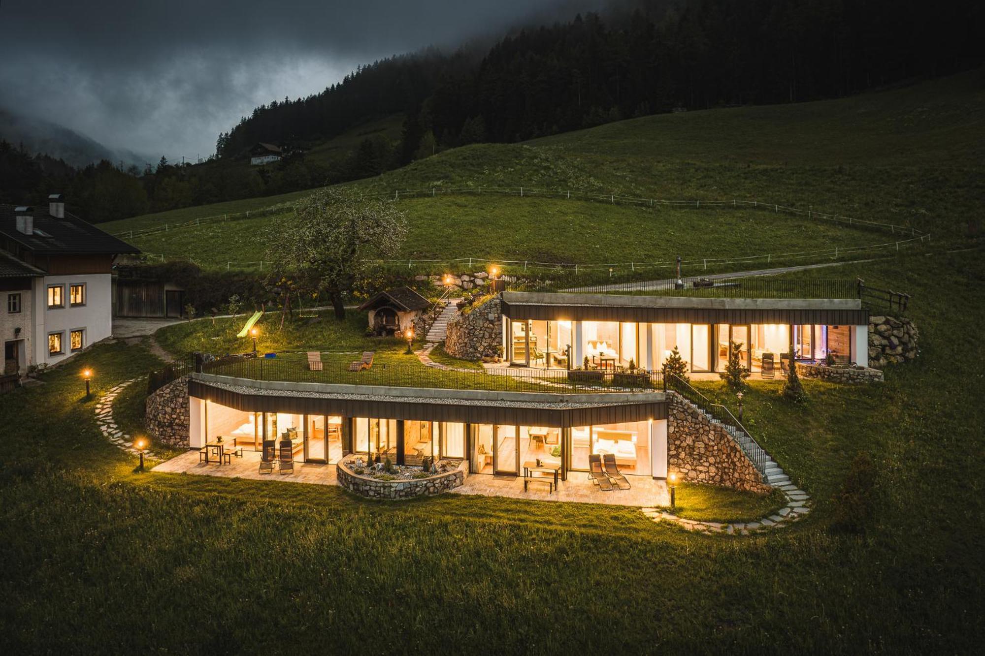 Innermoser Bauernhof - Chalets Molini di Tures Eksteriør bilde