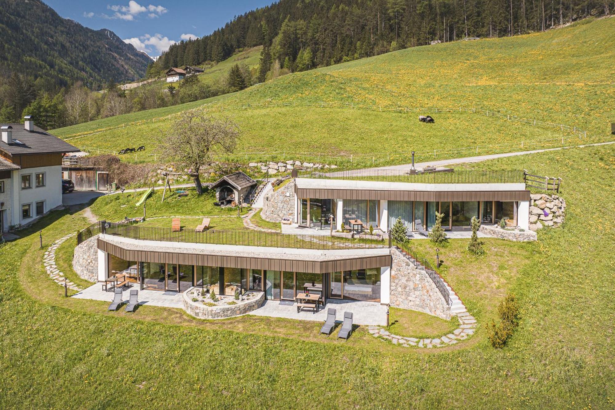 Innermoser Bauernhof - Chalets Molini di Tures Eksteriør bilde